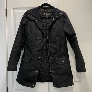 Barbour Squire Jacket - Black - Women's US 4 UK 8